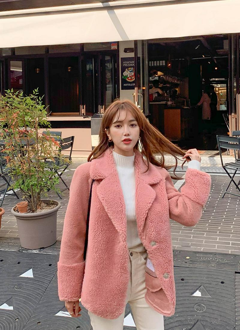 ウールボアジャケット