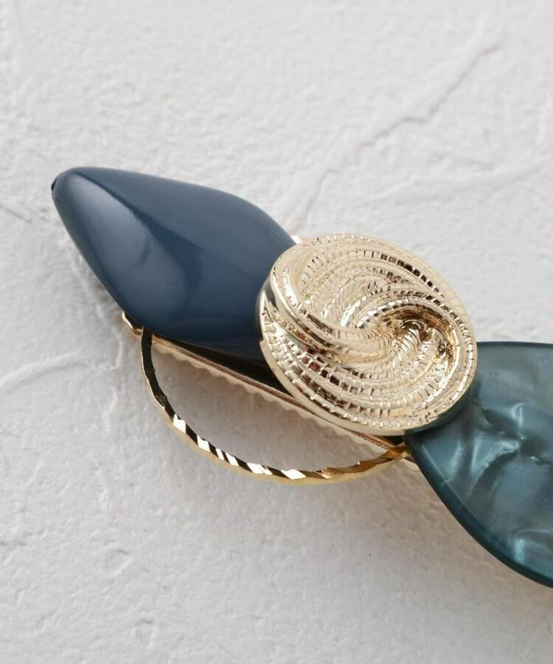 カラーアクリルボタンクリップ