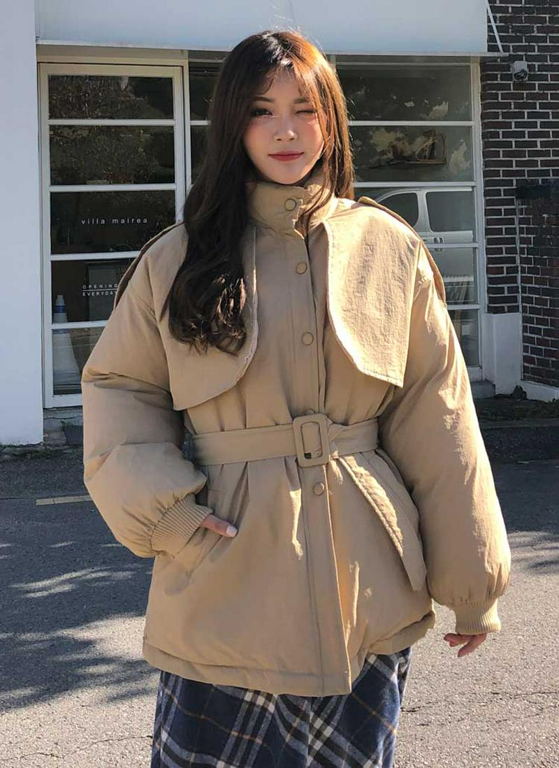 ベルトSETガンフラップ中綿ジャケット