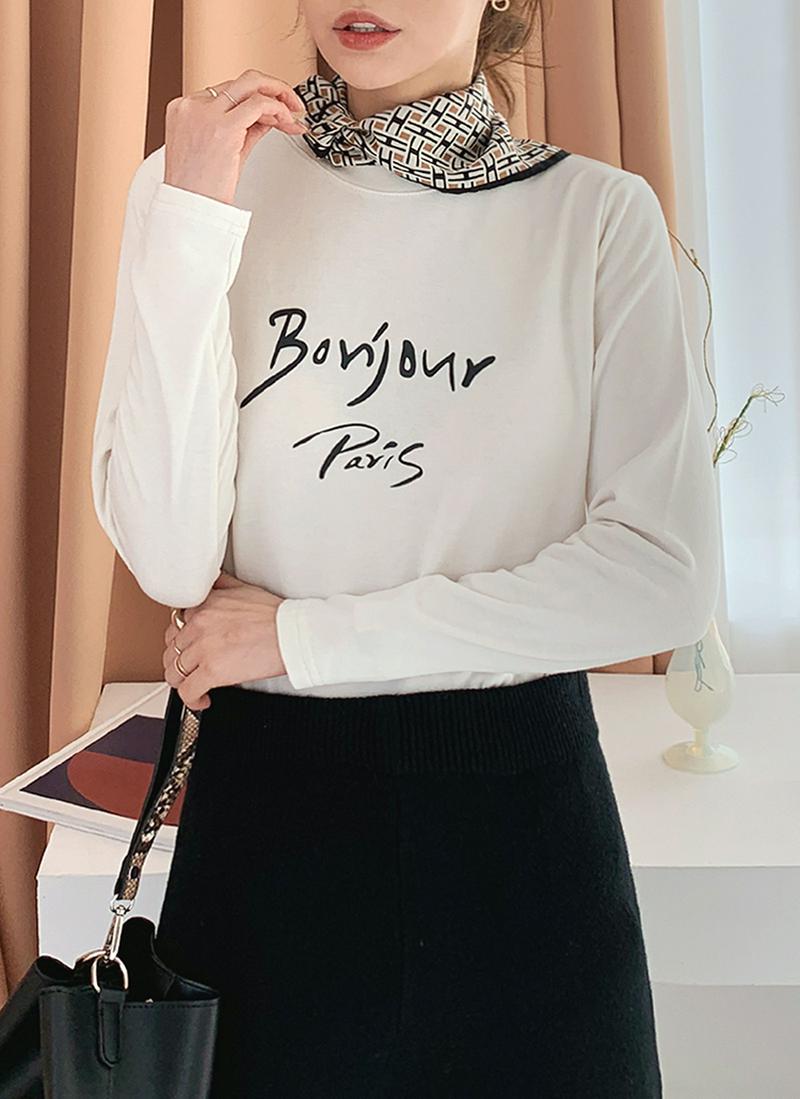 Bonjour裏起毛Tシャツ・全4色