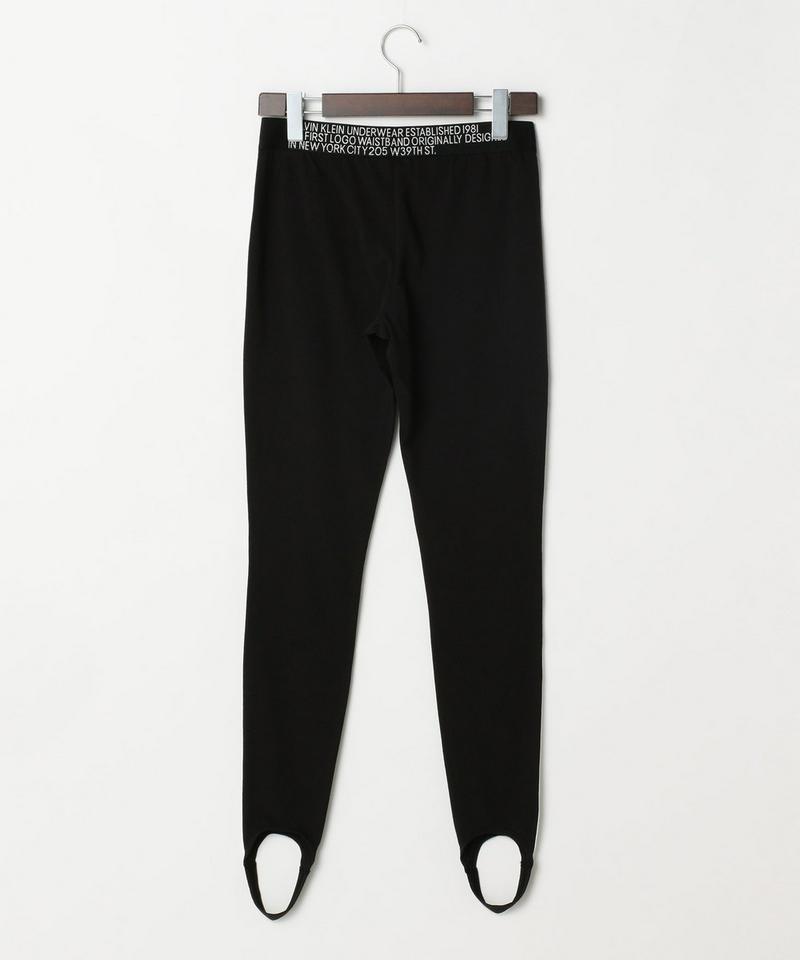 CALVIN KLEIN/ウエストロゴサイドラインレギンス