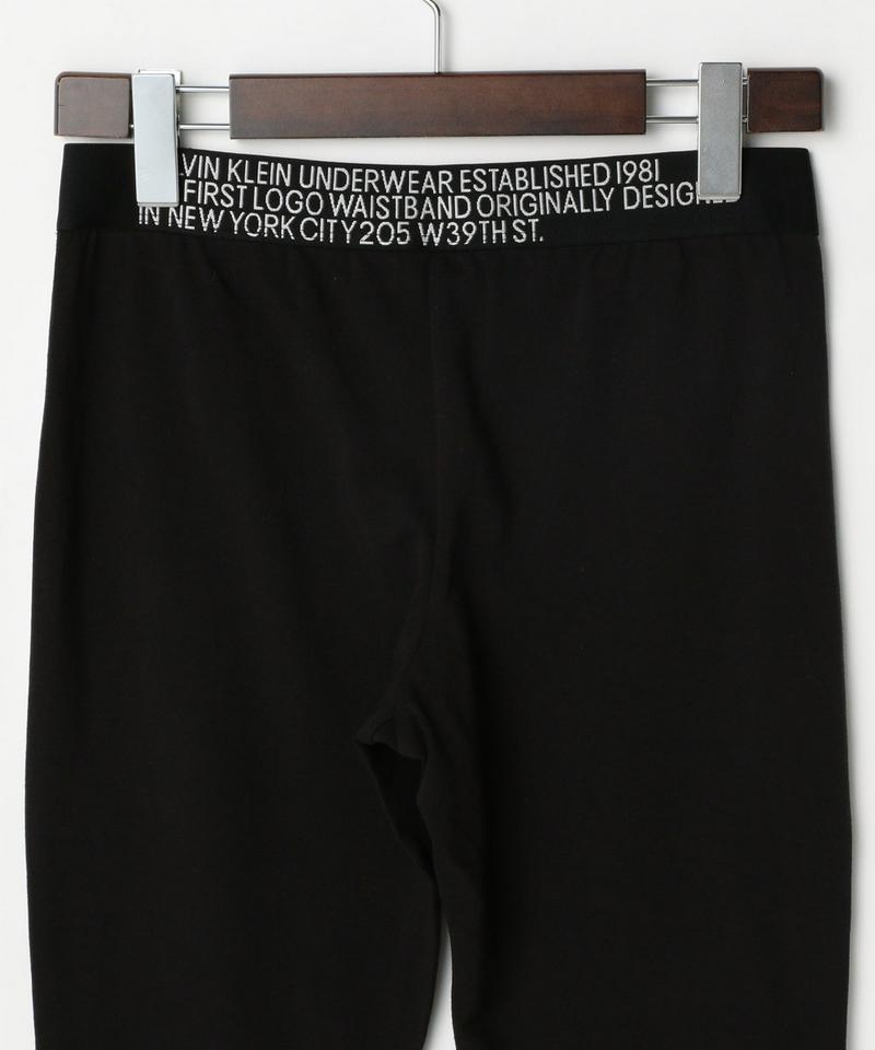 CALVIN KLEIN/ウエストロゴサイドラインレギンス