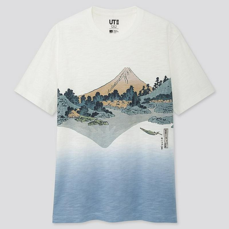 江戸浮世絵 UT 葛飾 北斎（半袖・レギュラーフィット）
