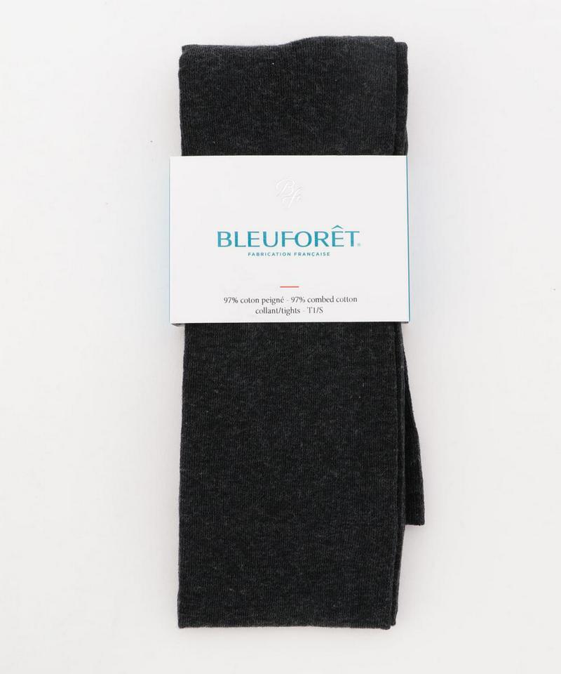 BLUE FORET/COTTON VELVET TIGHTS