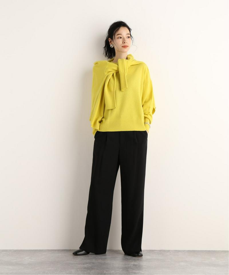 【NEU】VISツイル サイドスリットパンツ
