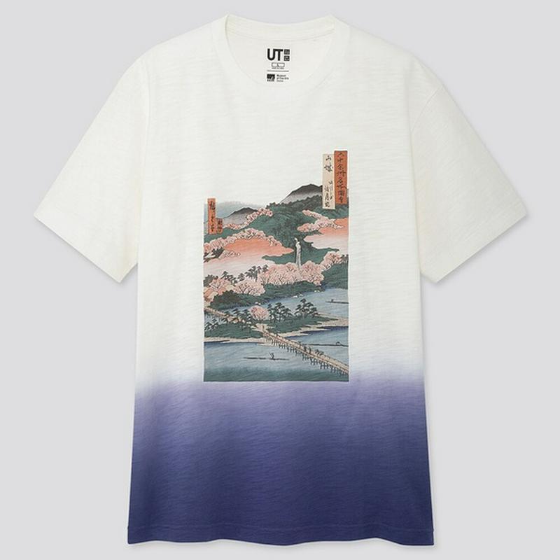 江戸浮世絵 UT 歌川 広重（半袖・レギュラーフィット）