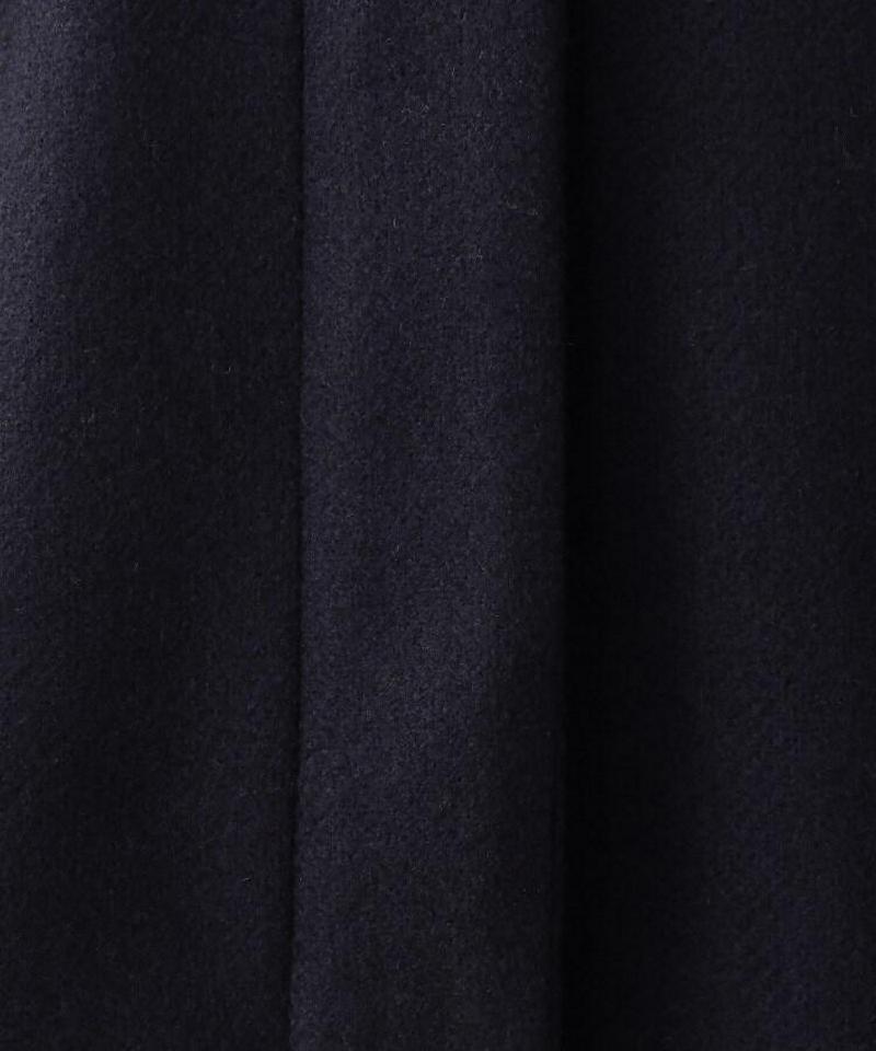 カットメルトンフーデットコート