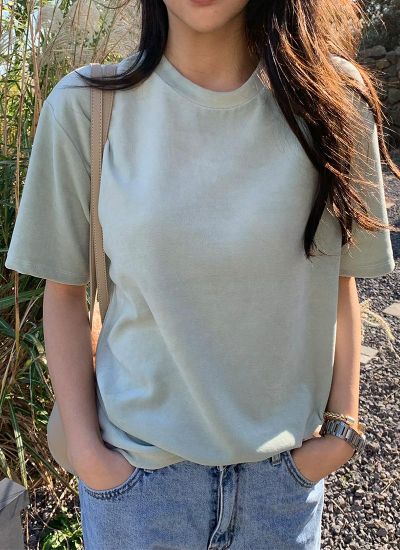 半袖ベロアTシャツ