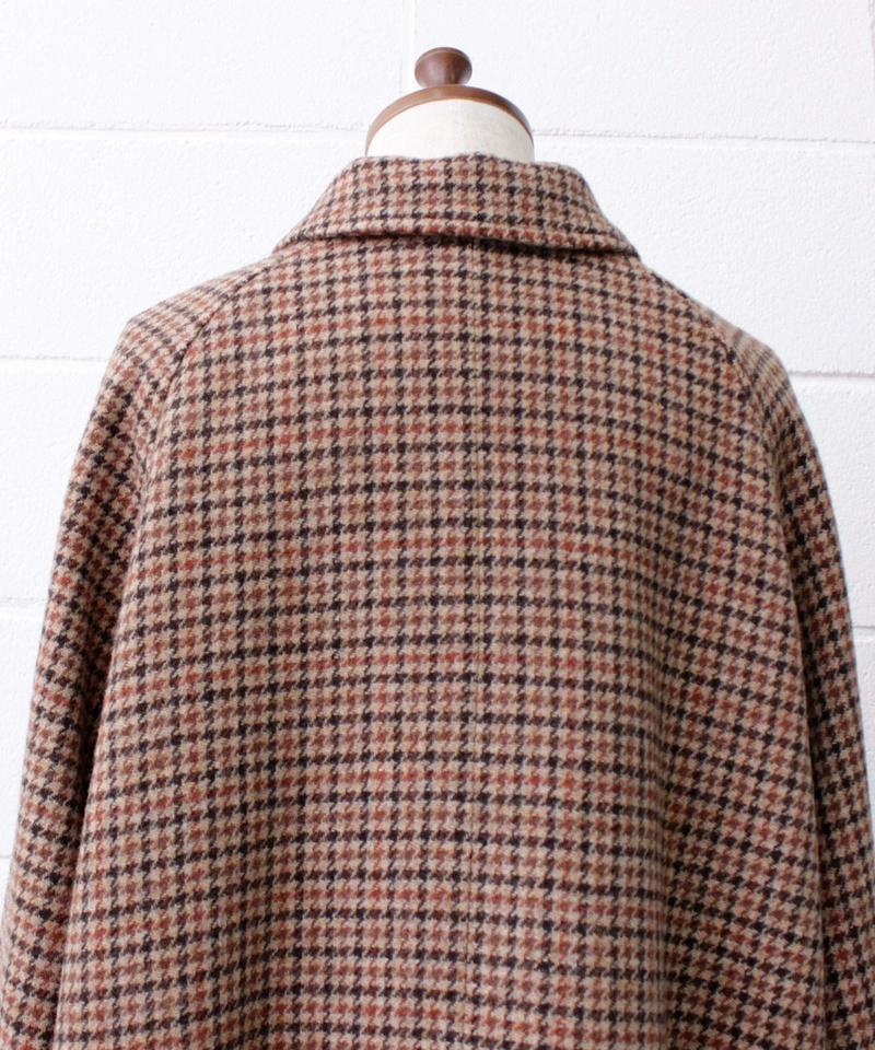 ○mat 英国調羊毛　チェックコート