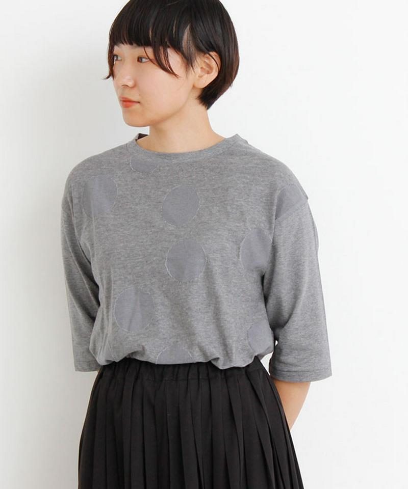 BIGDOT　ジャガード　　Ａラインチュニック