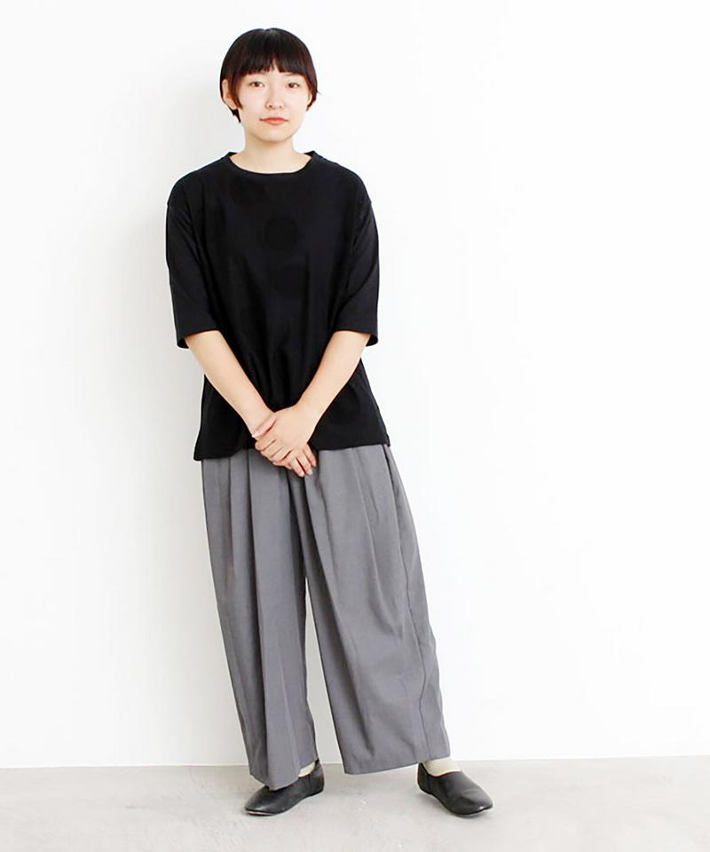 BIGDOT　ジャガード　　Ａラインチュニック