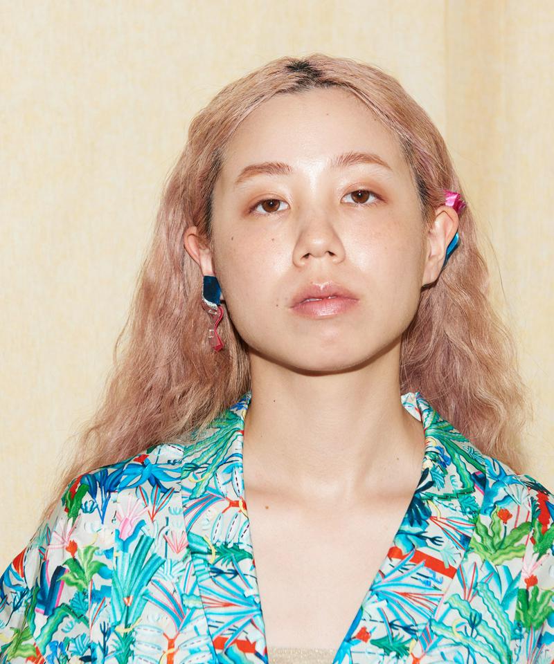 ○caph × 落合晴香 コラボイヤリング　うねうね(両耳)