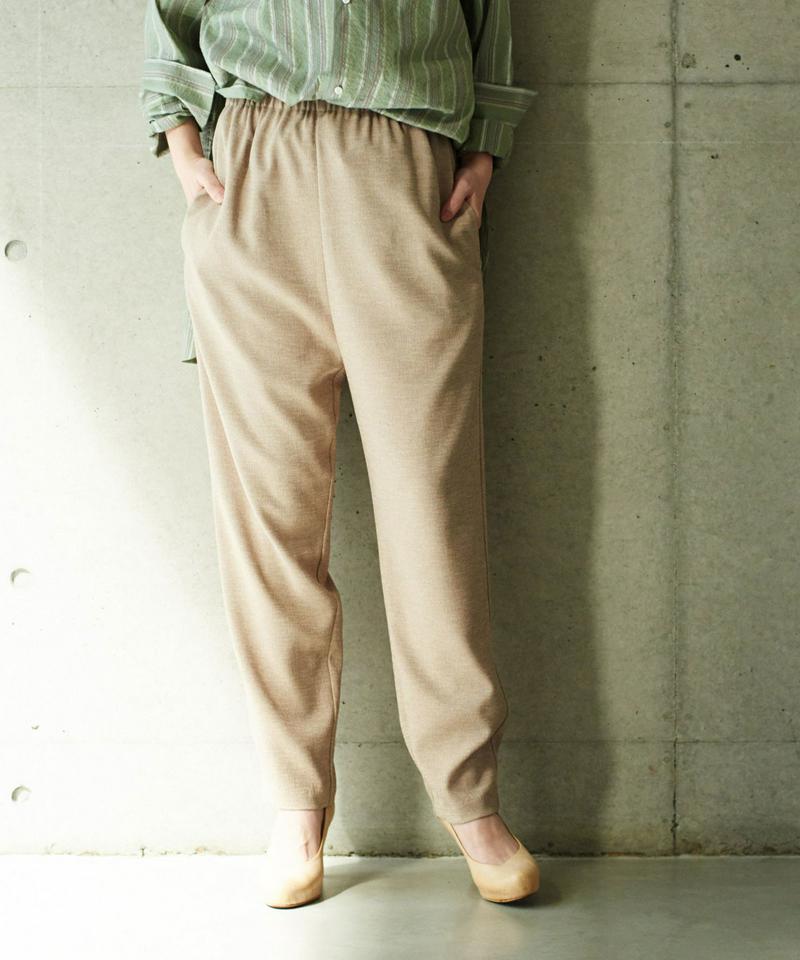 ○DERAリネンオックスストレッチ スパッツパンツ