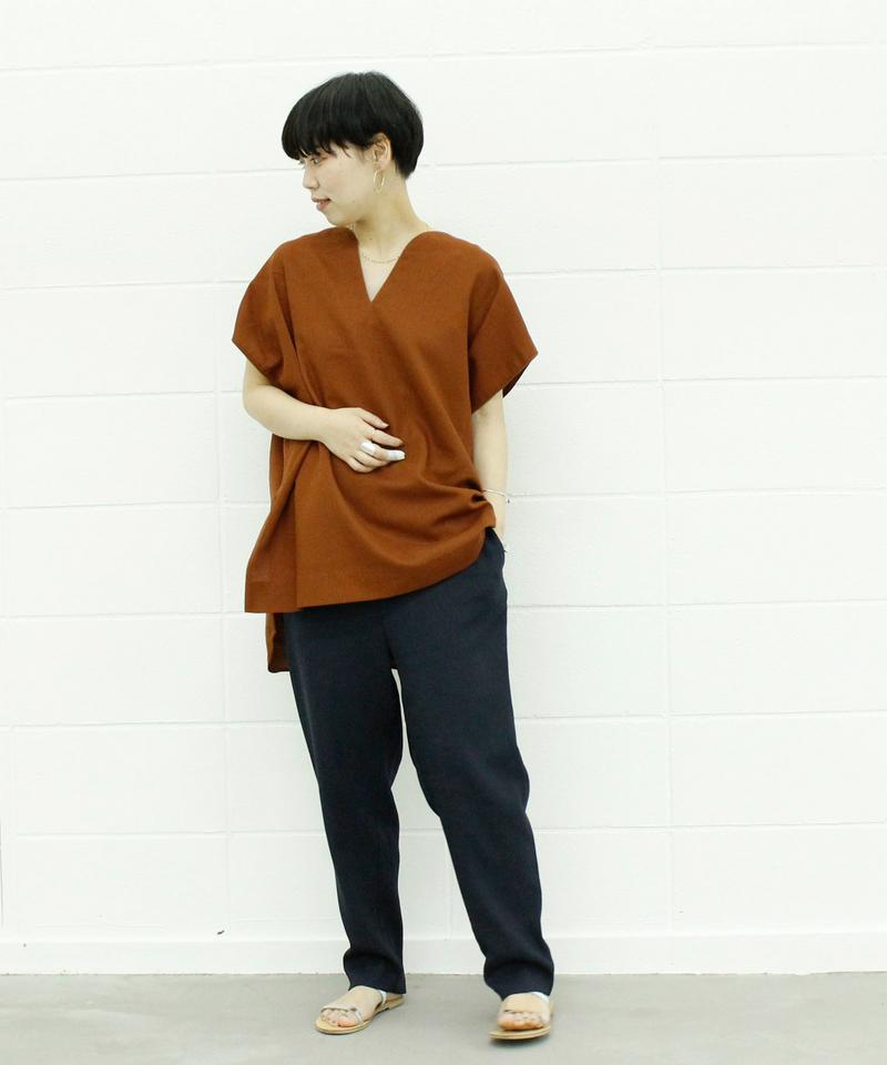 ○DERAリネンオックスストレッチ スパッツパンツ