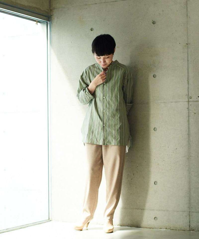 ○DERAリネンオックスストレッチ スパッツパンツ