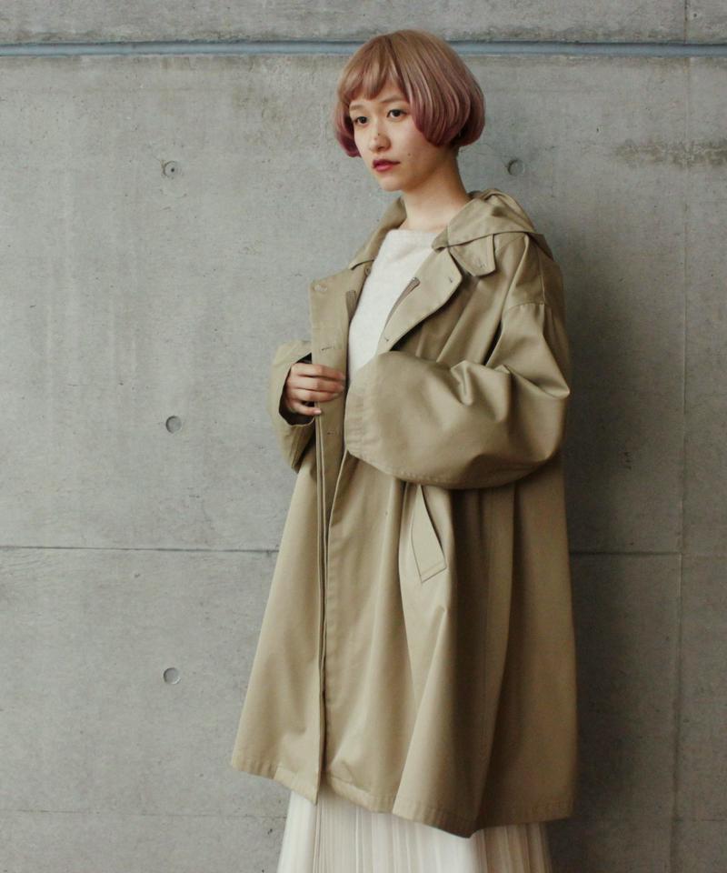 ◯ピーチツイルライナー付きフーディコート