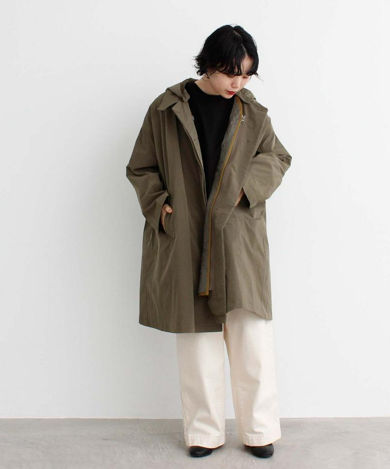 ◯ピーチツイルライナー付きフーディコート