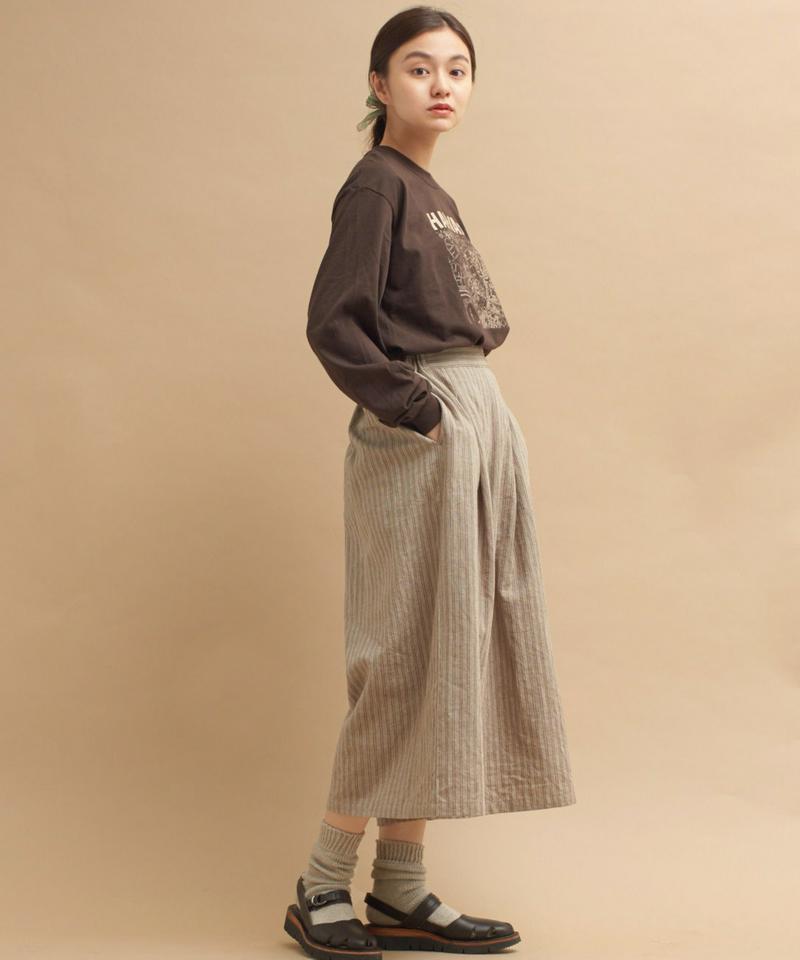 ○mat HARVARDﾞプリントロングスリーブTシャツ