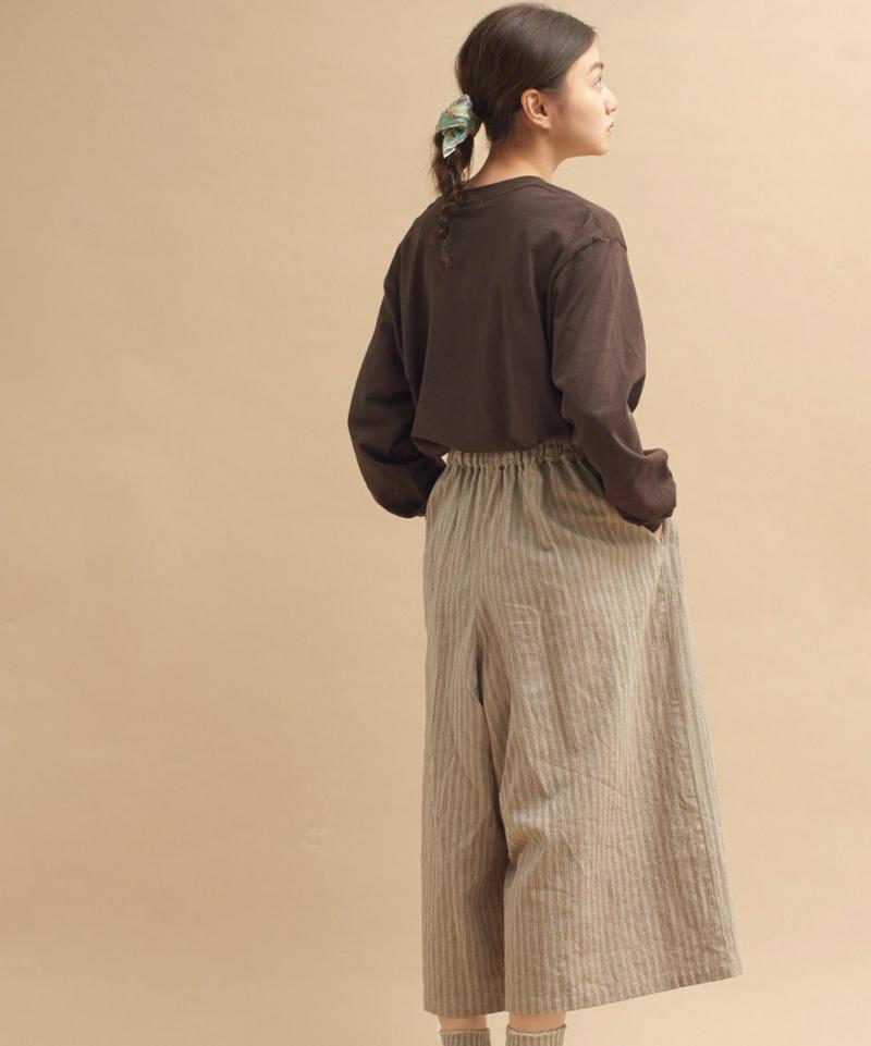 ○mat HARVARDﾞプリントロングスリーブTシャツ