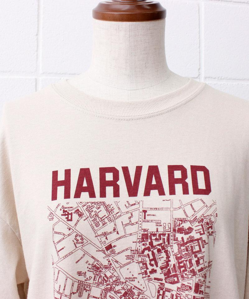 ○mat HARVARDﾞプリントロングスリーブTシャツ