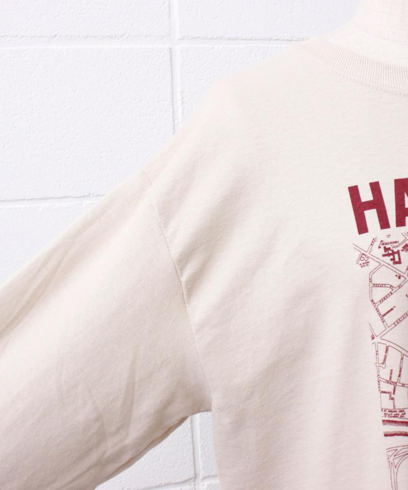 ○mat HARVARDﾞプリントロングスリーブTシャツ