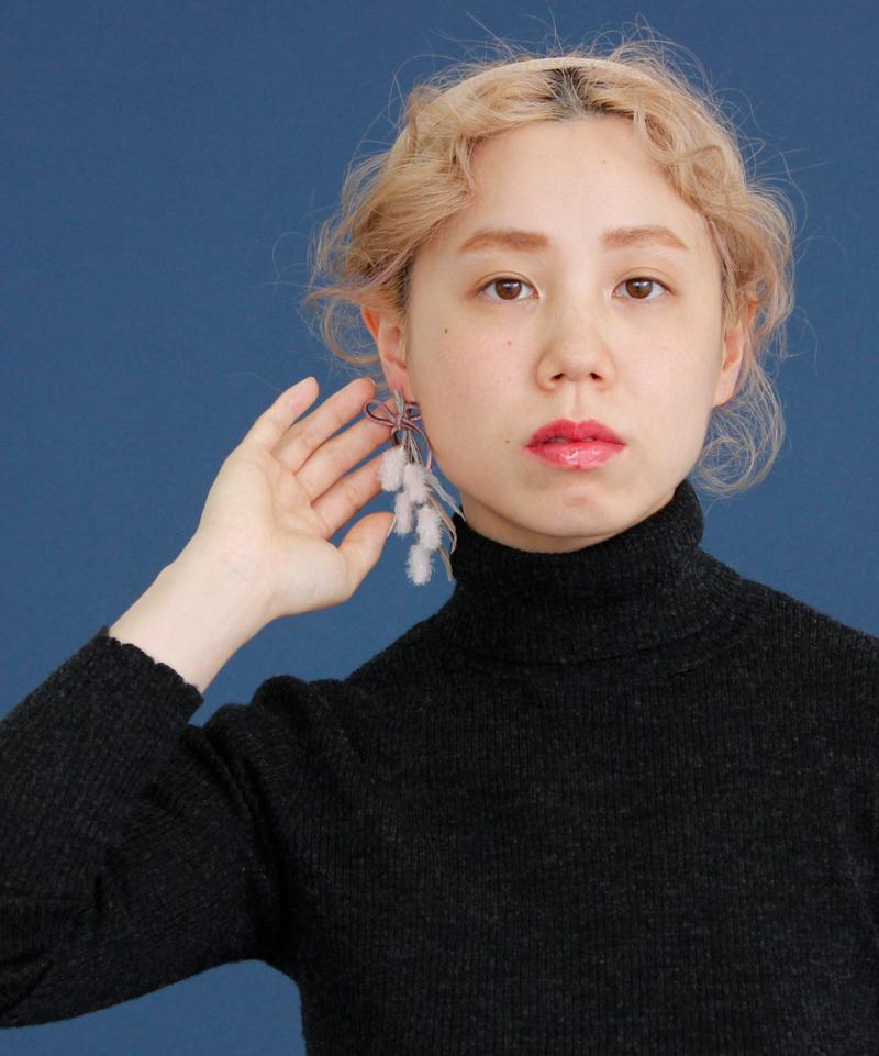 ○eiπe　アトリエ染花×eiπe　「ラグラス」イヤーフック