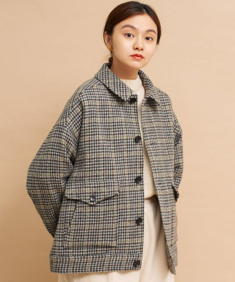 ○mat 英国調羊毛　ブルゾン