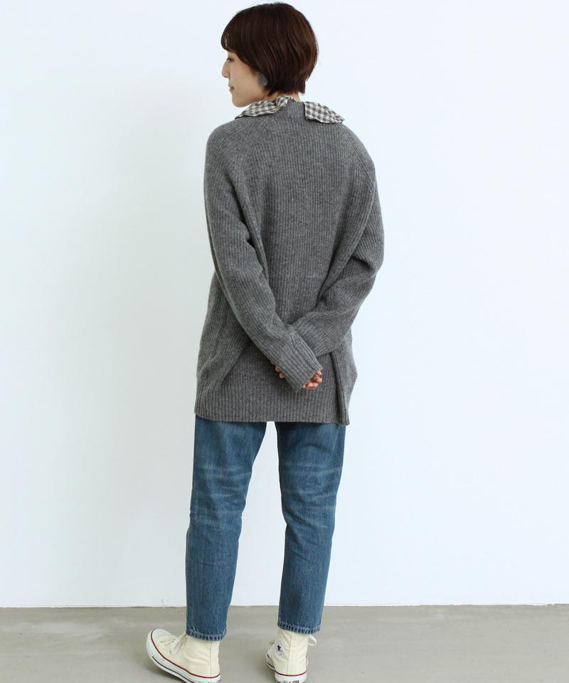 ○mat ラムナイロン あぜプルオーバー