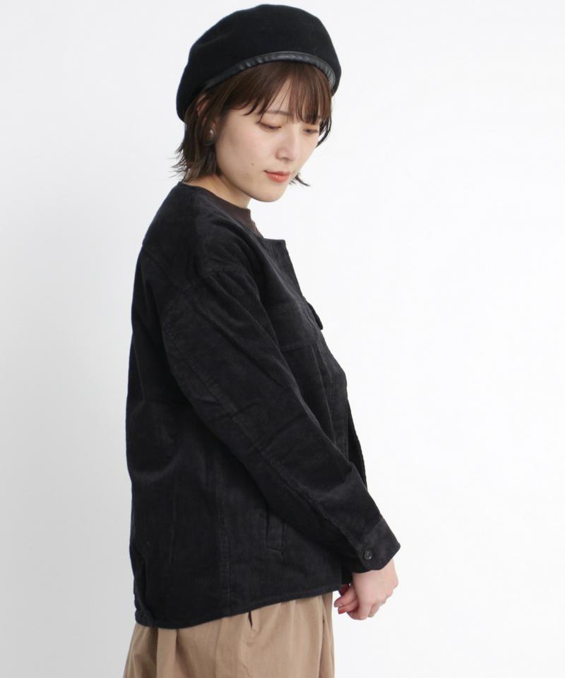 ○mat 8Wコール　ノーカラージャケット