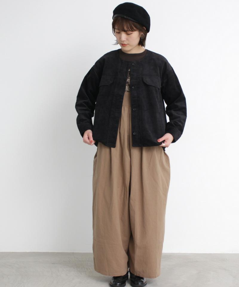 ○mat 8Wコール　ノーカラージャケット