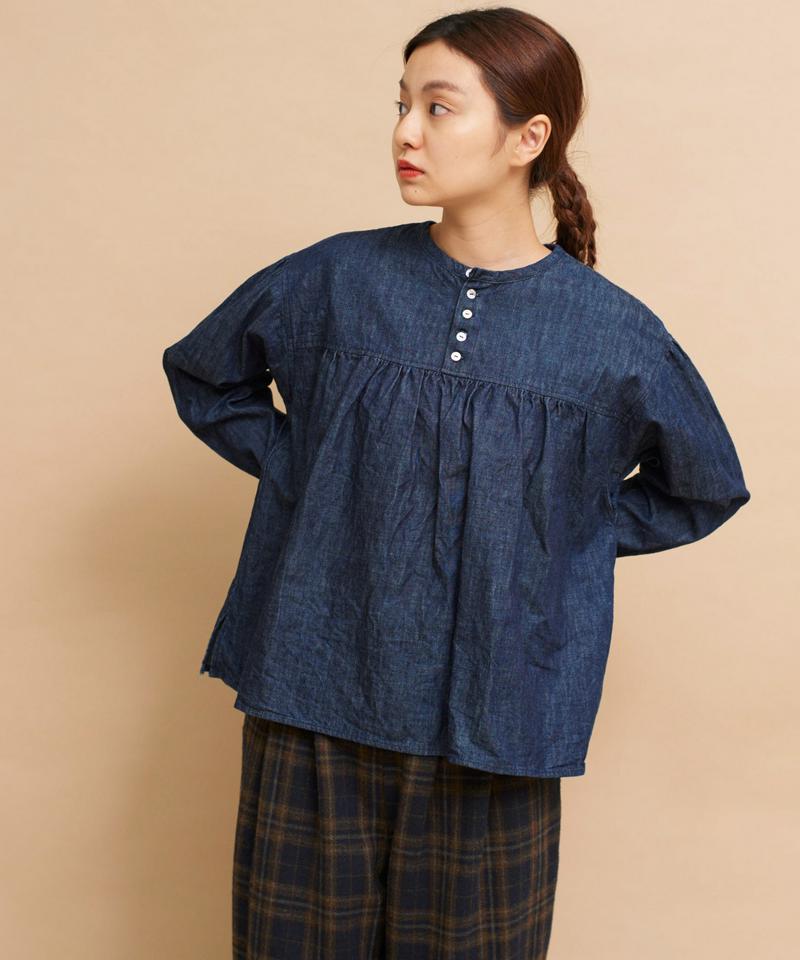 ○mat ブルーシリーズ農夫シャツ