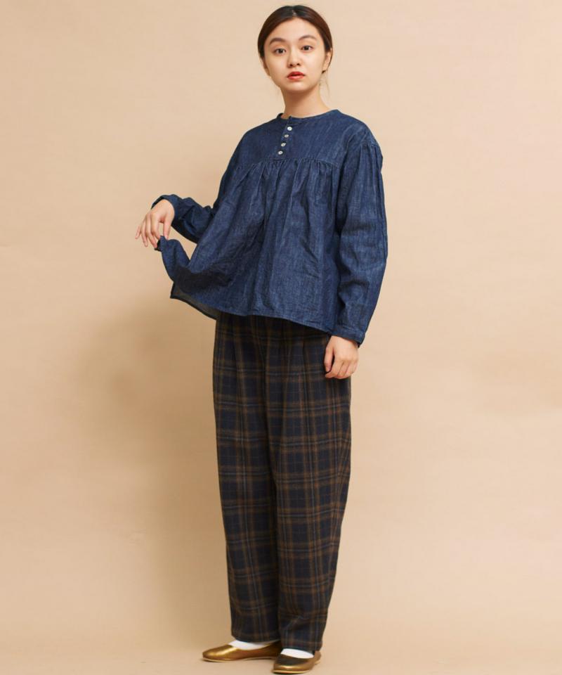 ○mat ブルーシリーズ農夫シャツ