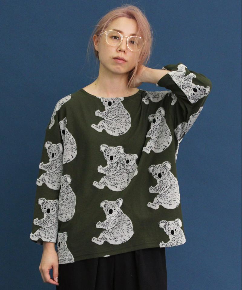〇eiπe　koalaジャカード　スクエアプルオーバー