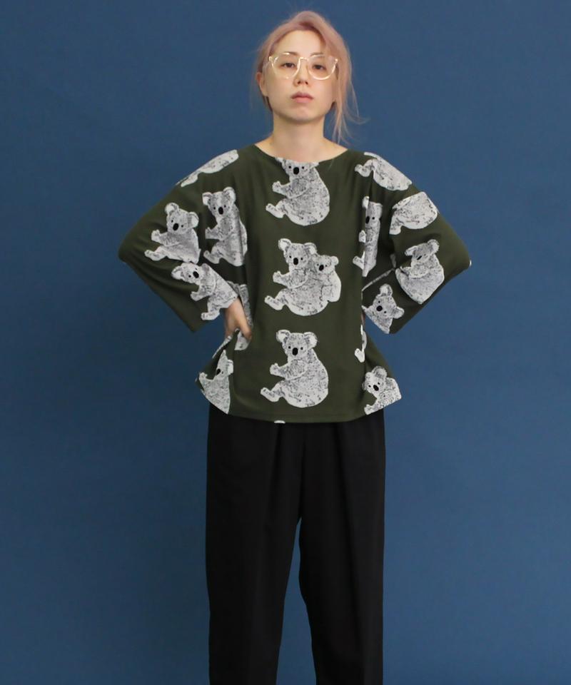 〇eiπe　koalaジャカード　スクエアプルオーバー