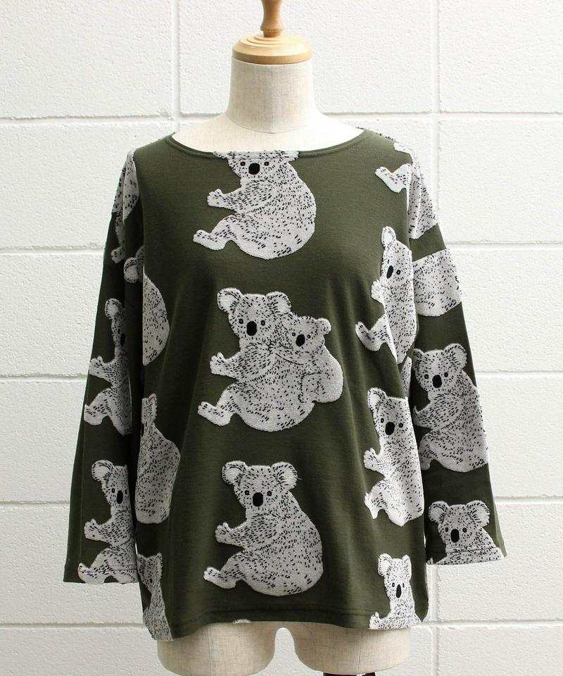 〇eiπe　koalaジャカード　スクエアプルオーバー