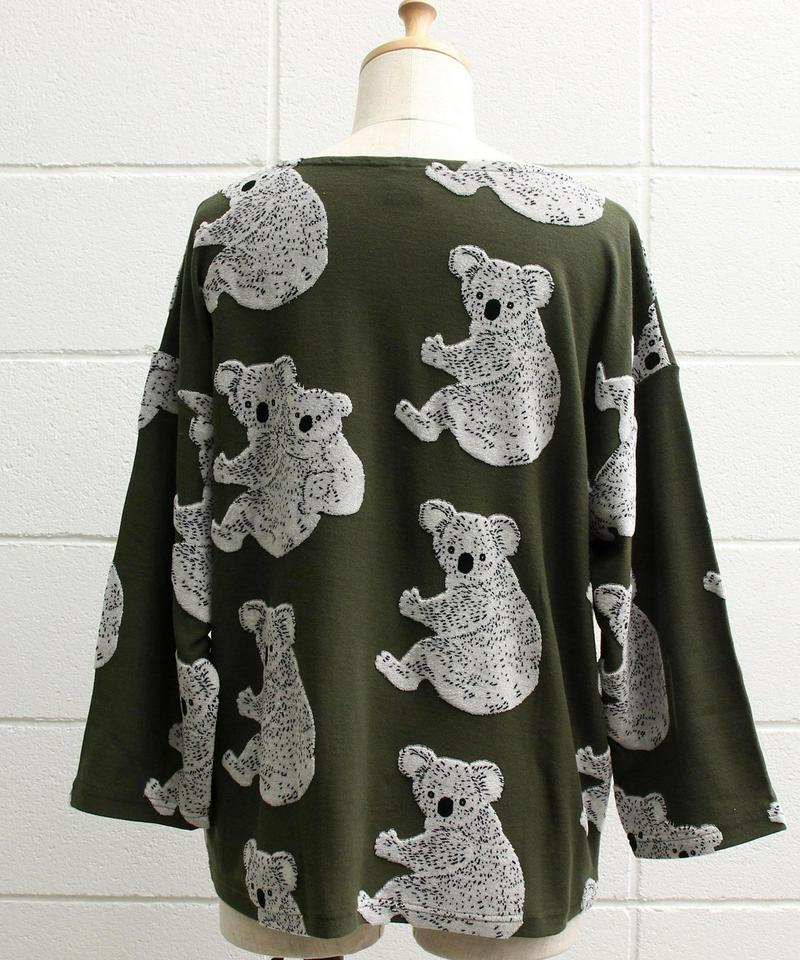 〇eiπe　koalaジャカード　スクエアプルオーバー