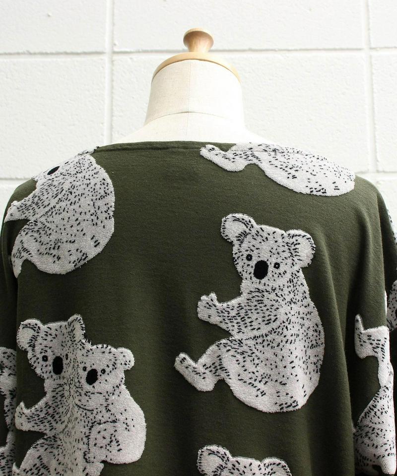 〇eiπe　koalaジャカード　スクエアプルオーバー