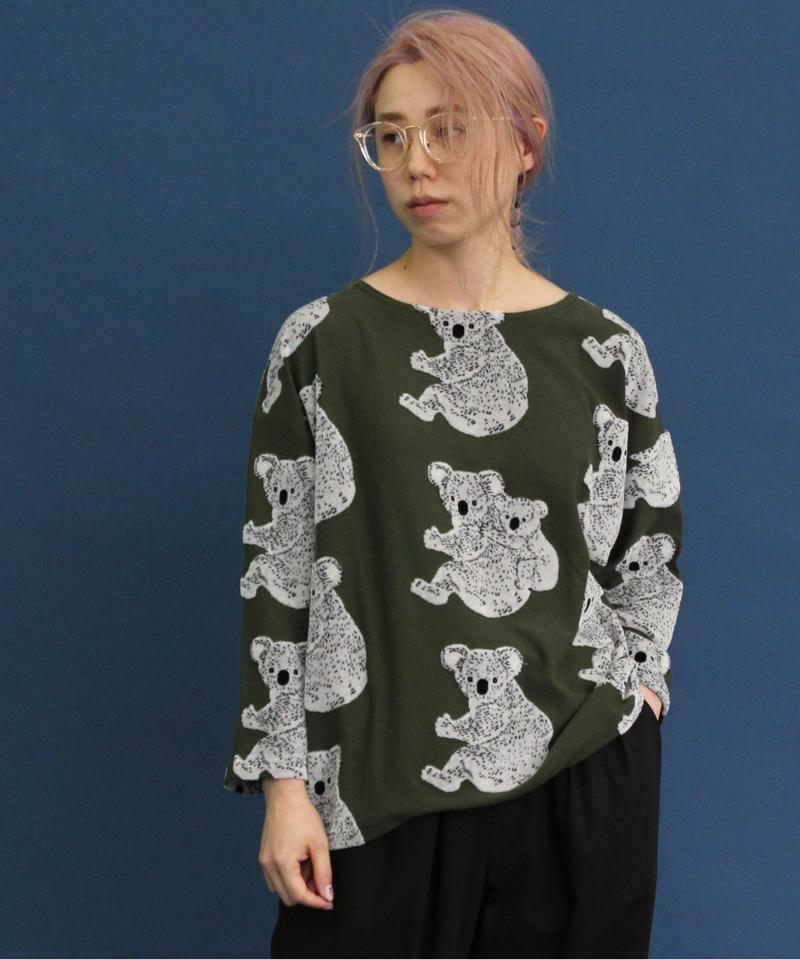 〇eiπe　koalaジャカード　スクエアプルオーバー
