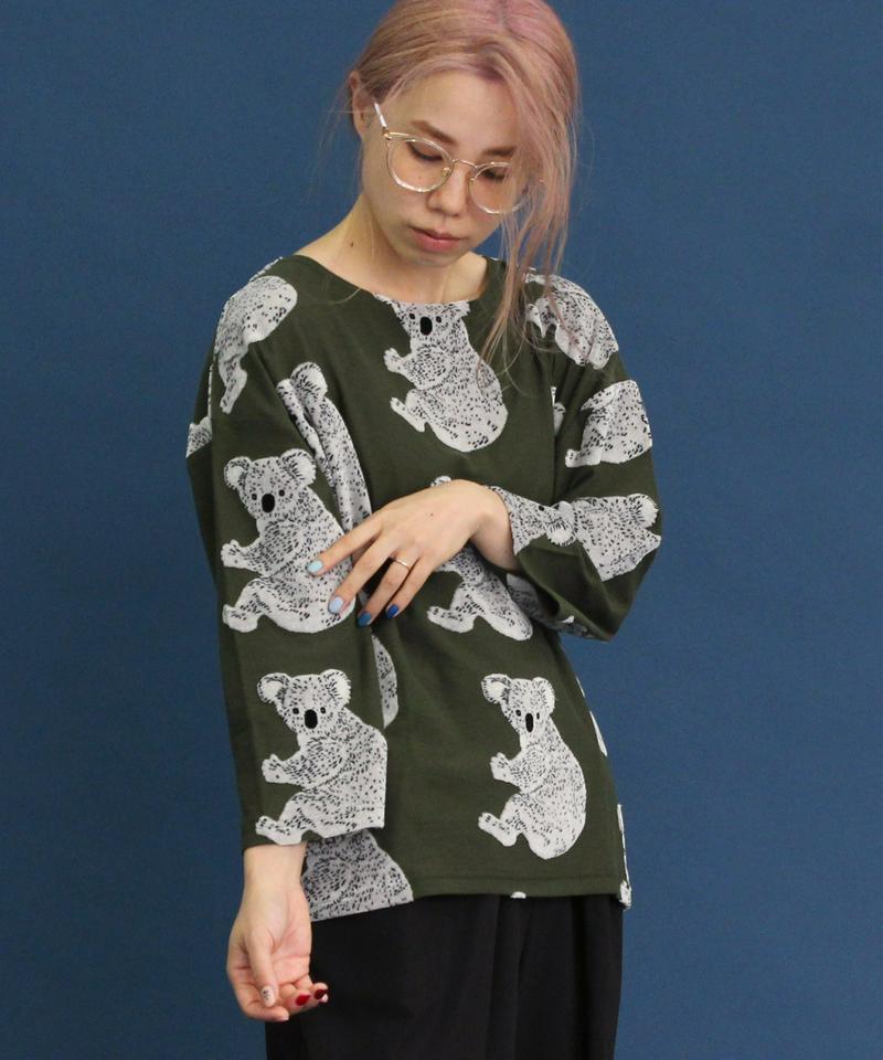 〇eiπe　koalaジャカード　スクエアプルオーバー