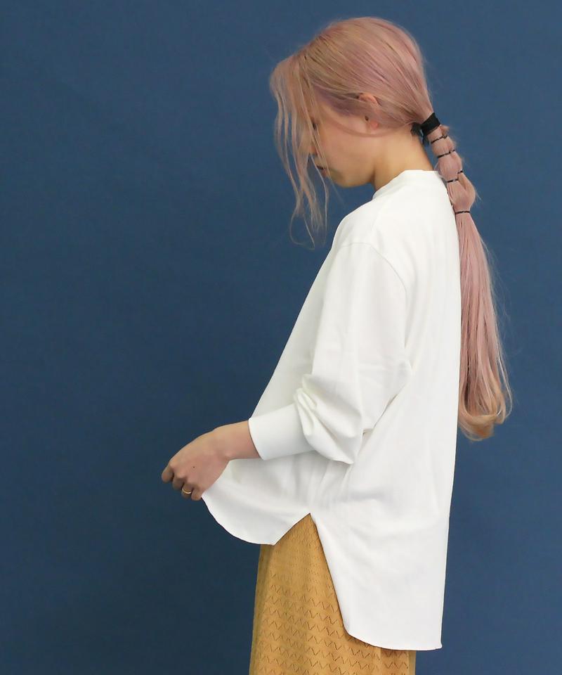 〇eiπe　フレンチブルドッグ/ボブくん刺繍　ロンTee