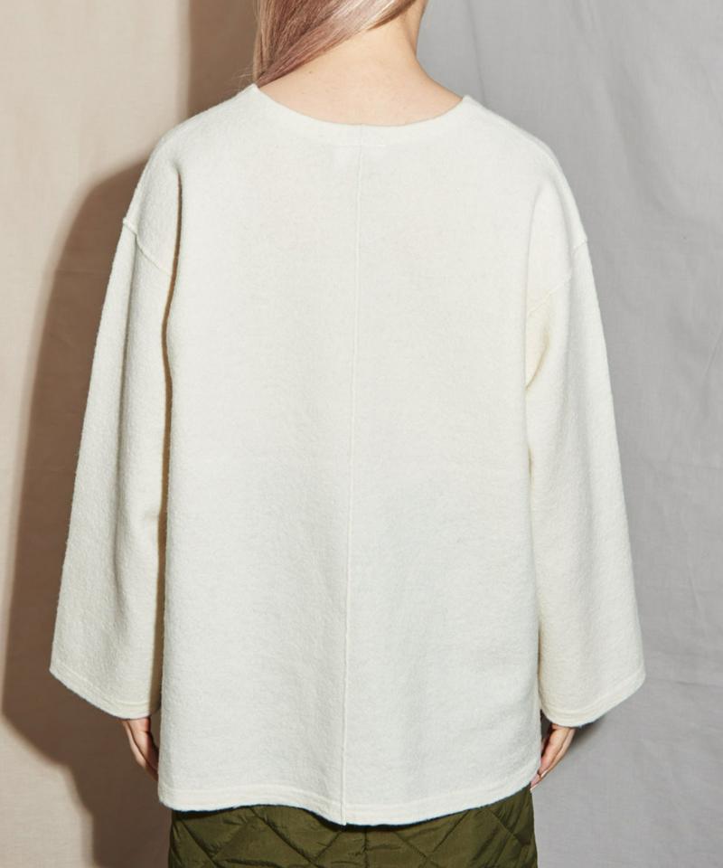 ○DEVON 折り返し袖プルオーバー