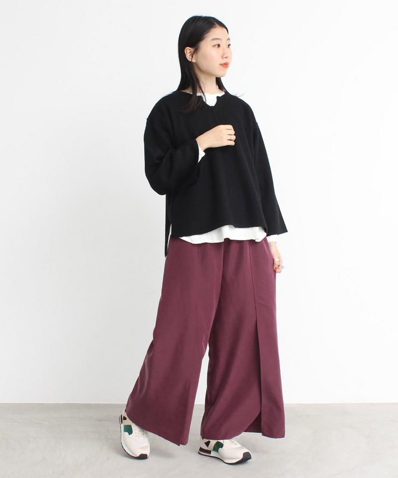 ○DEVON 折り返し袖プルオーバー