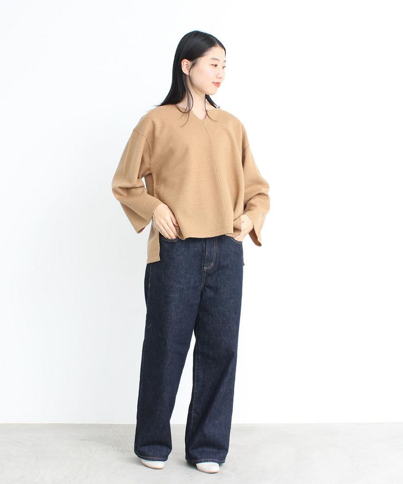○DEVON 折り返し袖プルオーバー