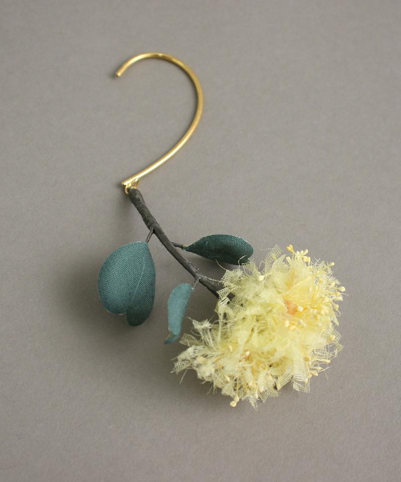 〇eiπe　アトリエ染花×eucalyptus　イヤーカフ
