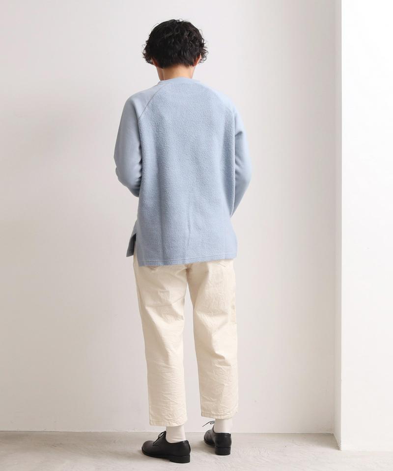 コアコットン裏毛　ラグランプルオーバー