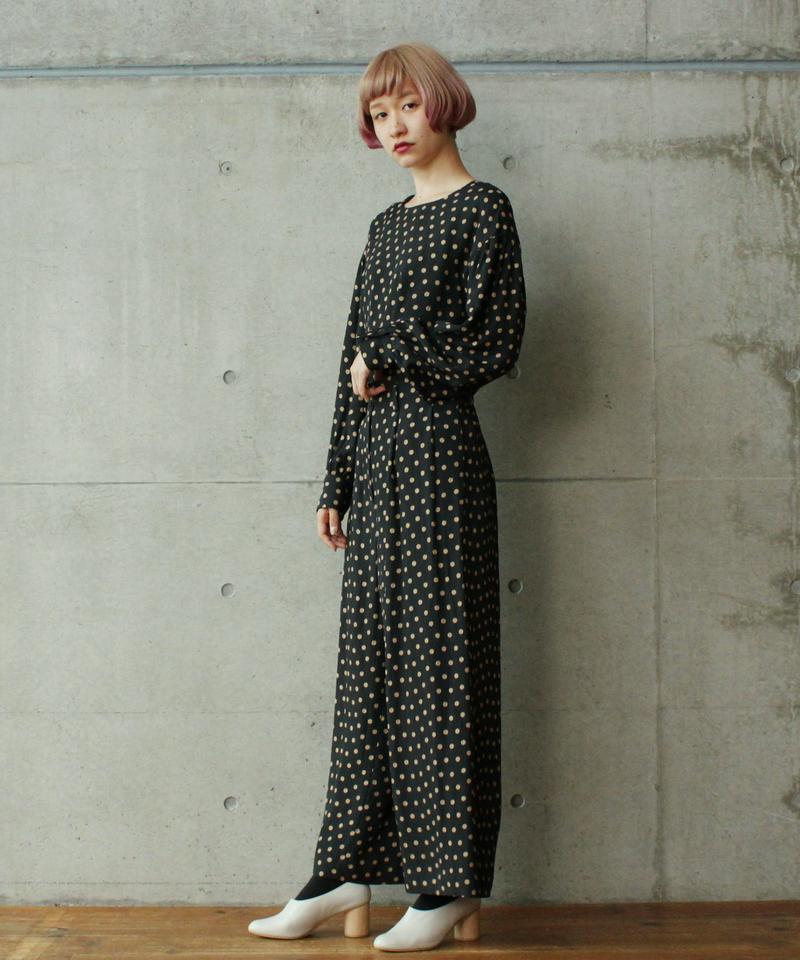 ○Ace/Cドットジャカードタックワイドパンツ