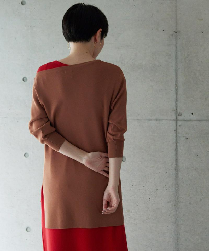 ○1/24RN cool アシメネックプルオーバー