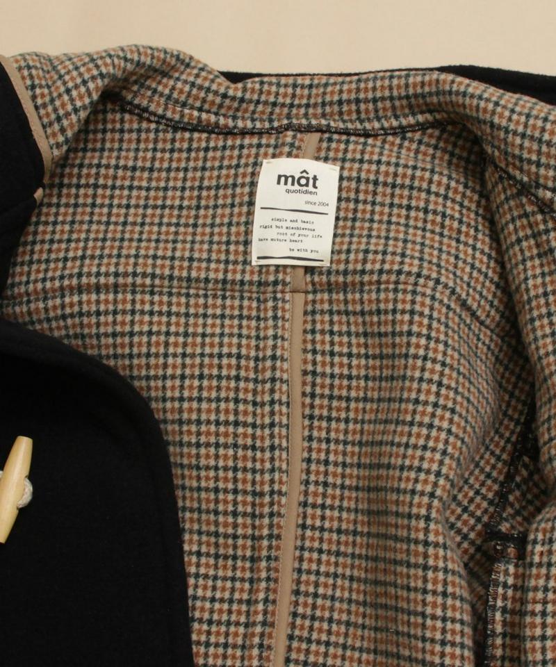 mat BRIO ダッフルコート（mat quotidien）