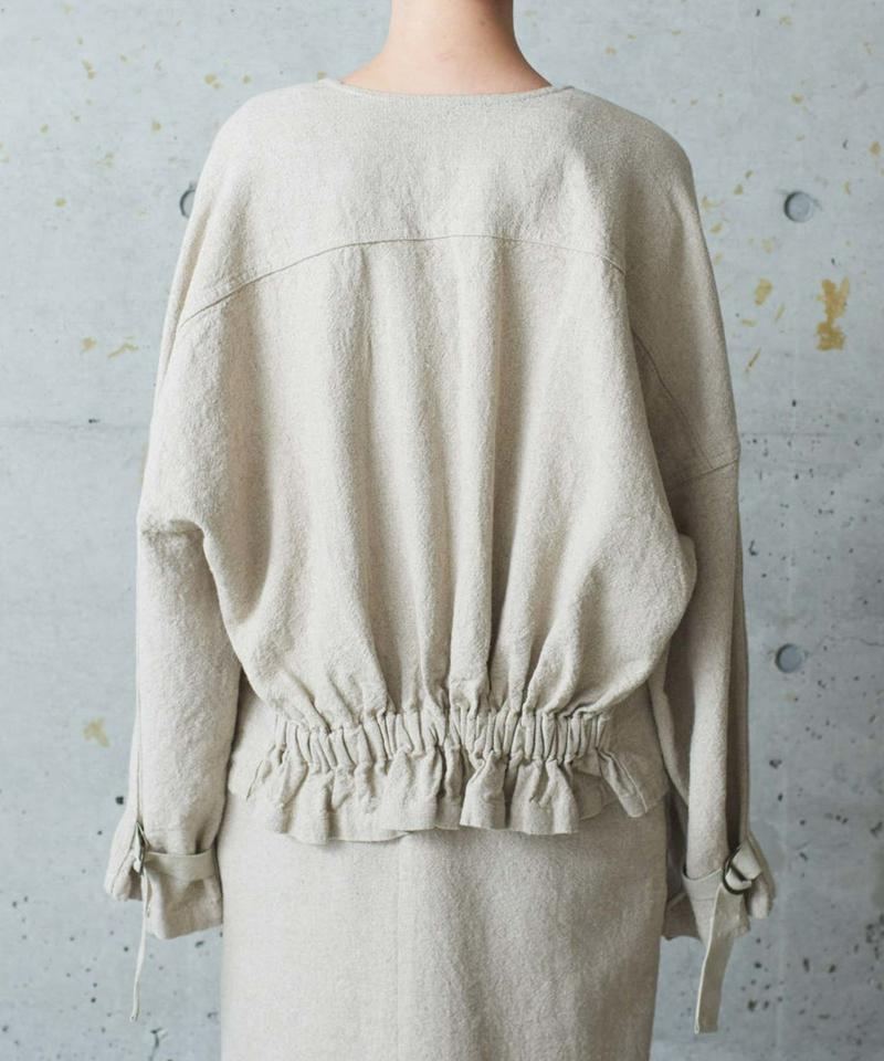 ○4.5/-C/LオックスVネックワイドブルゾン（cardo fabrica）