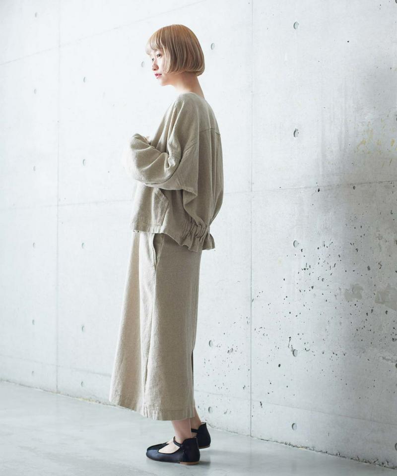 ○4.5/-C/LオックスVネックワイドブルゾン（cardo fabrica）